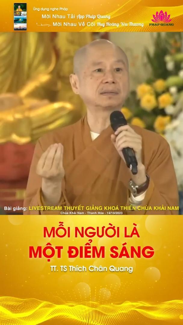 MỖI NGƯỜI LÀ MỘT ĐIỂM SÁNG