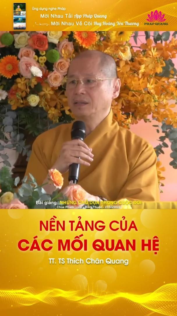 NỀN TẢNG CỦA CÁC MỐI QUAN HỆ