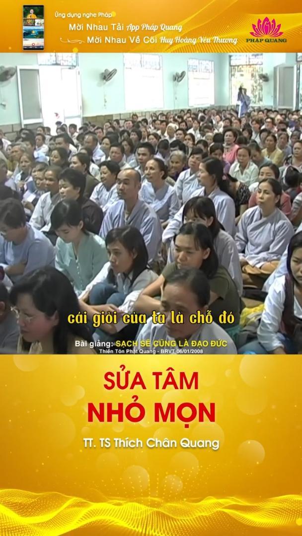 SỬA TÂM NHỎ MỌN