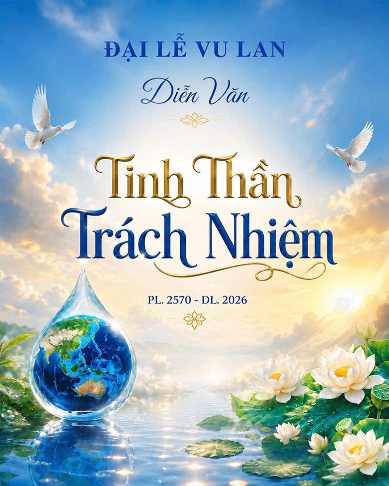 DIỄN VĂN VU LAN 2026 - TINH THẦN TRÁCH NHIỆM