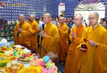 Trang nghiêm lễ cúng thí thực tại Thiền Tôn Phật Quang – Đại Lễ Thành Đạo 2024