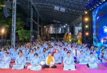 P3 – Top 10 điều ấn tượng tại lễ Thành Đạo Thiền Tôn Phật Quang : Thời khoá toạ thiền