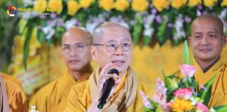 Quảng Trị: TT. Thích Chân Quang viếng tang và thuyết linh thân mẫu Sư Bác – HT. Thích Viên Giác