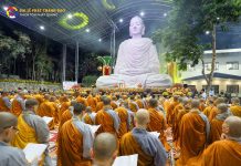 Hơn 68.000 người tham dự đại lễ Phật Thành Đạo 2024