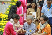 Nét đẹp phụng sự trong đại lễ Thành Đạo 2024