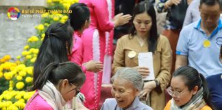 Nét đẹp phụng sự trong đại lễ Thành Đạo 2024