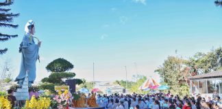 Đà Lạt: Xúc động Lễ An Vị Tôn Tượng Bồ Tát Quan Thế Âm tại chùa Huệ Lâm
