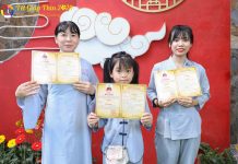 Buổi lễ Quy y Tam Bảo thiêng liêng ngày đầu năm mới