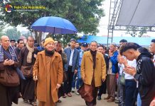 Bắc Giang: Lễ phóng sinh đầu năm Giáp Thìn 2024 tại chùa Linh Quang