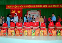 BRVT: Hội Từ Thiện Thiền Tôn Phật Quang trao 250 suất quà tết cho các hộ nghèo tại Xã Sông Xoài