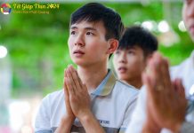 Hơn 600 người tham dự lễ Quy y Tam Bảo trong Tết Giáp Thìn 2024