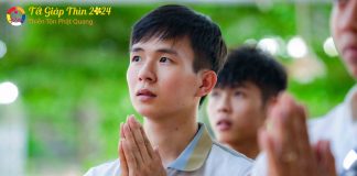 Hơn 600 người tham dự lễ Quy y Tam Bảo trong Tết Giáp Thìn 2024