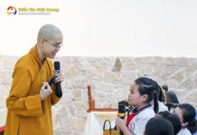 Buổi sinh hoạt đầy thú vị của đoàn Trường tiểu học Kim Dinh tại Thiền Tôn Phật Quang
