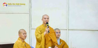 Gần 240 người tham dự lễ Quy y Tam Bảo rằm tháng Giêng