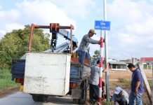 Long An: Hội Từ Thiện Thiền Tôn Phật Quang bàn giao tuyến đèn đường năng lượng mặt trời cho xã Long Hiệp, huyện Bến Lức