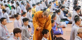 Thái Bình: Niềm hạnh phúc trong khóa thiền đầu năm 2024 tại chùa Hải Lâm