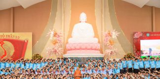 Bắc Giang: Hân hoan Khóa tu thanh niên lần đầu tiên tại chùa Linh Quang