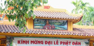 Đồng Tháp: Không khí chuẩn bị Đại lễ Phật Đản tại chùa Phong Hòa